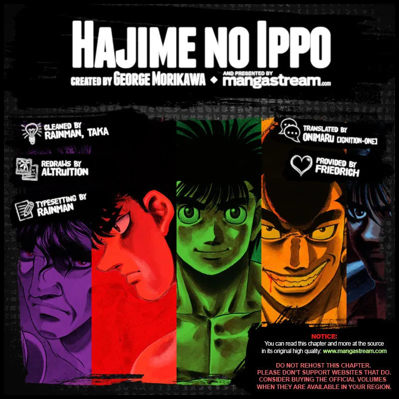 Hajime No Ippo Kainu Manga Chapter 1140 Page 2