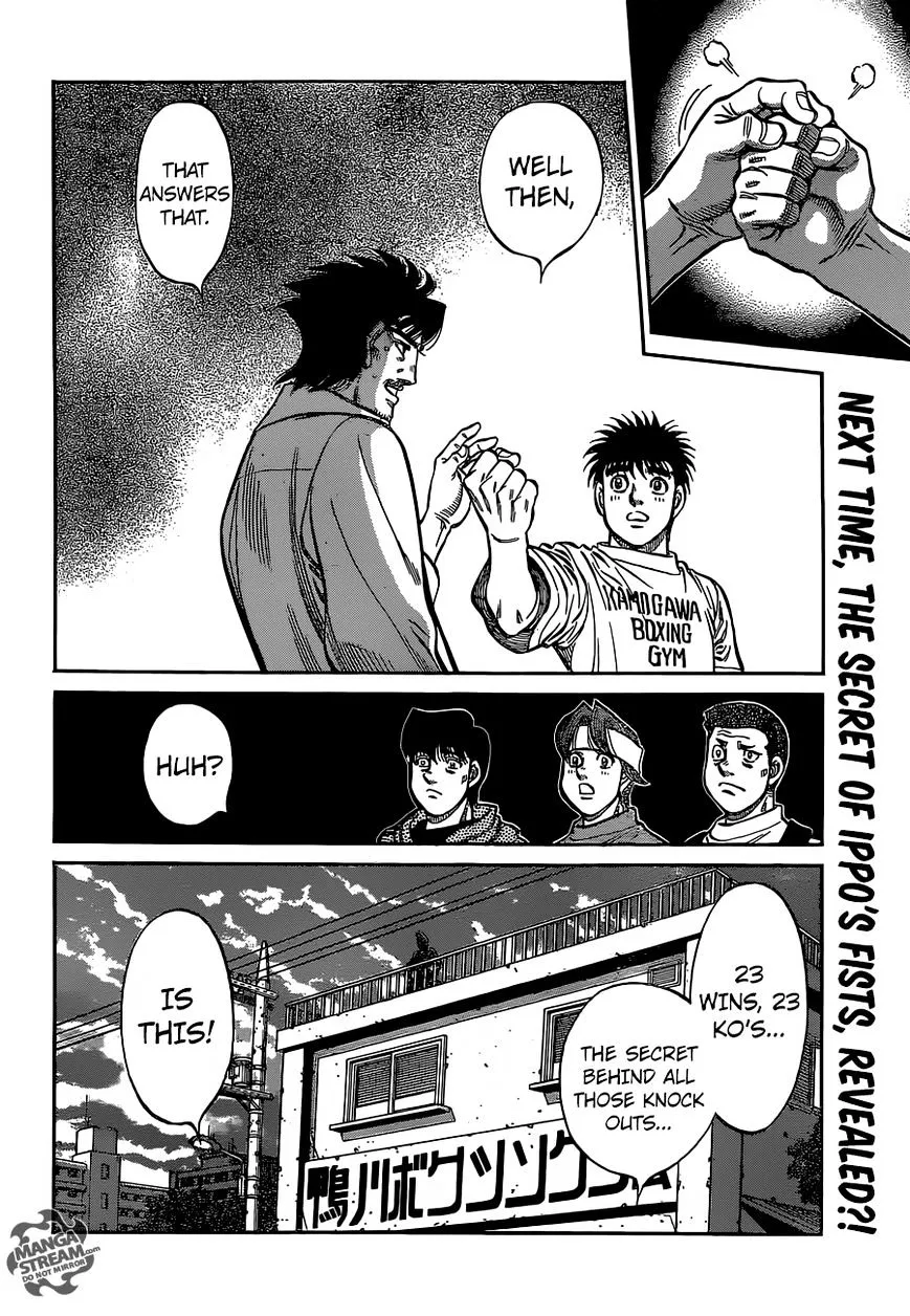 Hajime No Ippo Kainu Manga Chapter 1130 Page 16