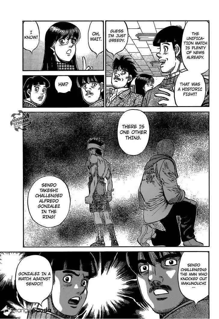 Hajime No Ippo Kainu Manga Chapter 1123.2 Page 3
