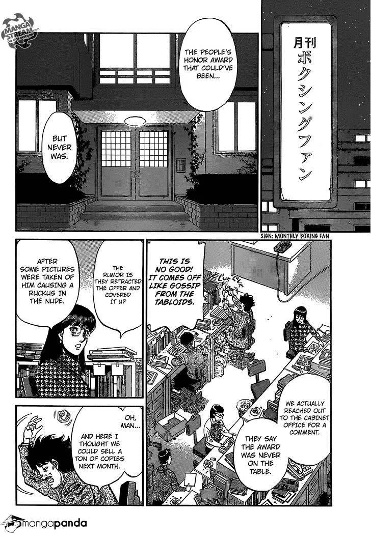 Hajime No Ippo Kainu Manga Chapter 1123 Page 2