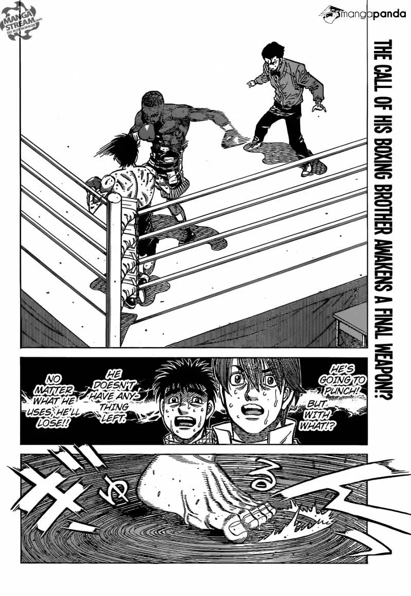 Hajime No Ippo Kainu Manga Chapter 1118 Page 12