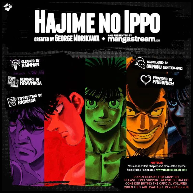Hajime No Ippo Kainu Manga Chapter 1110 Page 2