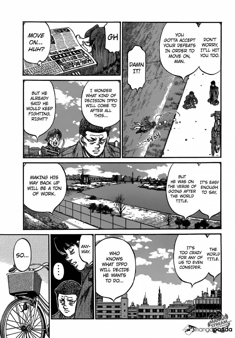 Hajime No Ippo Kainu Manga Chapter 1075 Page 3