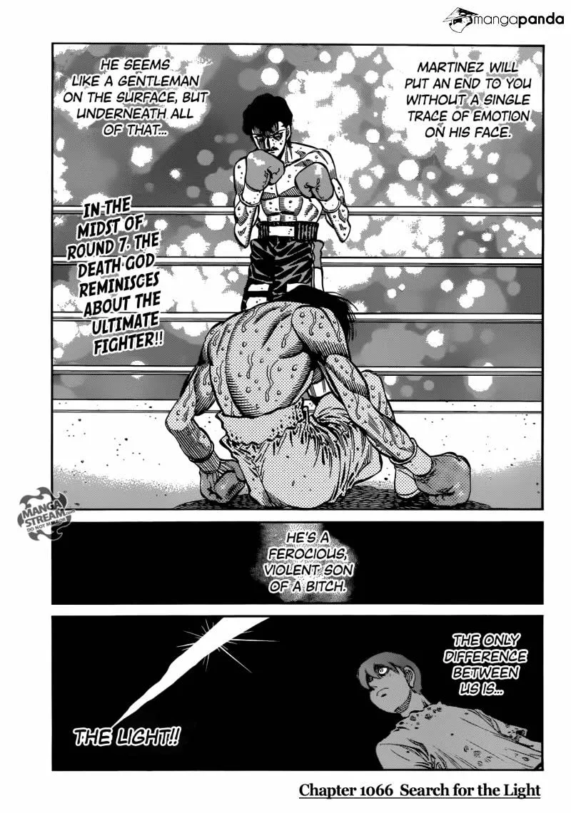 Hajime No Ippo Kainu Manga Chapter 1066 Page 1