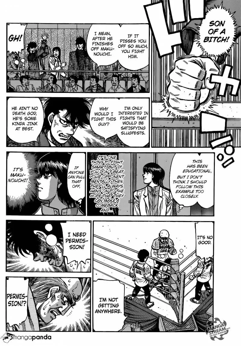 Hajime No Ippo Kainu Manga Chapter 1054 Page 4