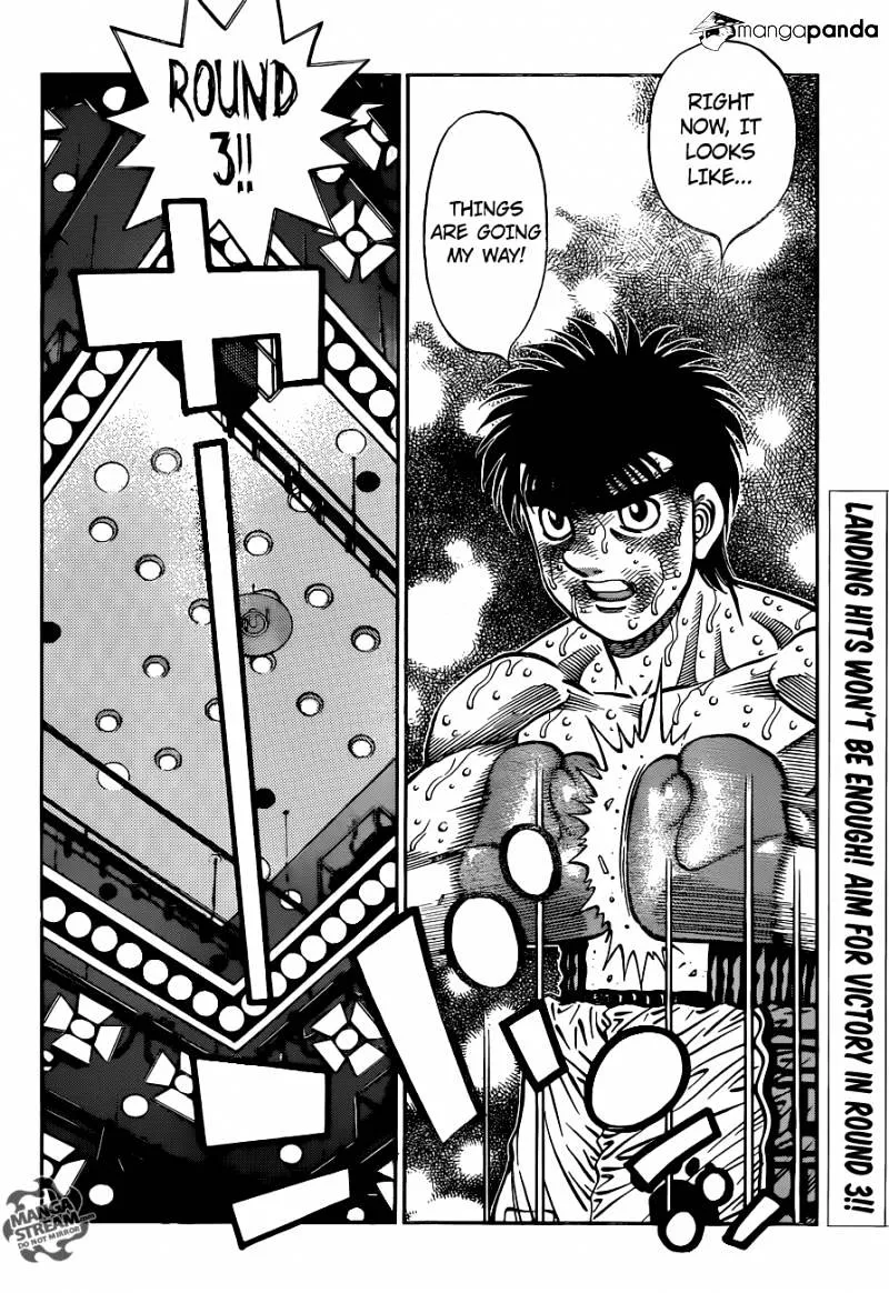 Hajime No Ippo Kainu Manga Chapter 1045 Page 17