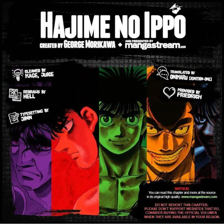 Hajime No Ippo Kainu Manga Chapter 1034 Page 2