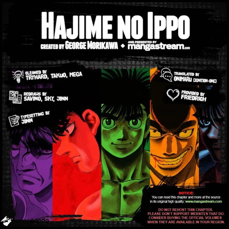 Hajime No Ippo Kainu Manga Chapter 1028 Page 2