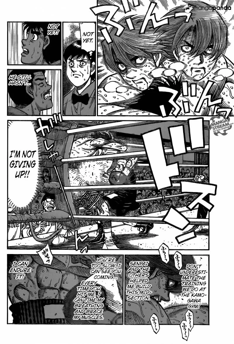 Hajime No Ippo Kainu Manga Chapter 1028 Page 3