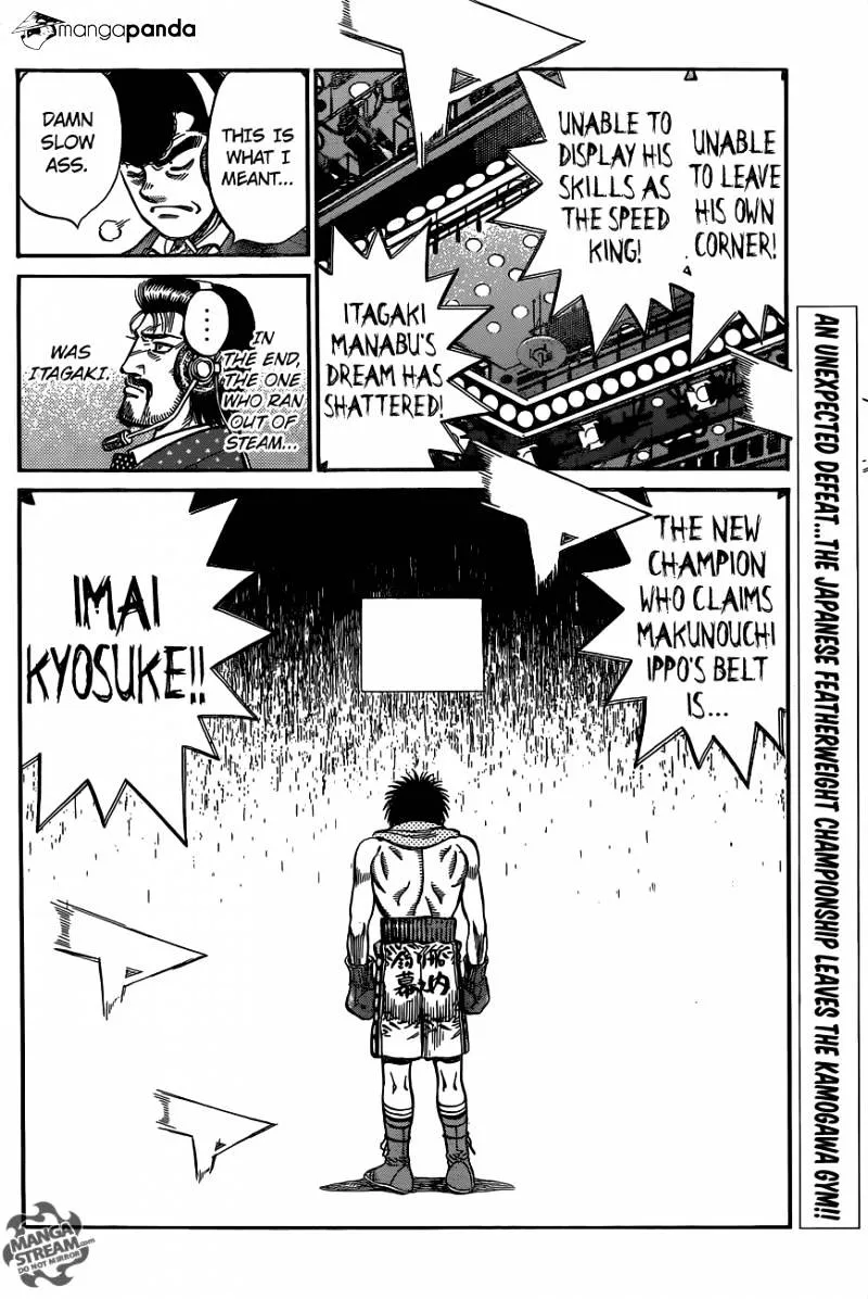 Hajime No Ippo Kainu Manga Chapter 1028 Page 17