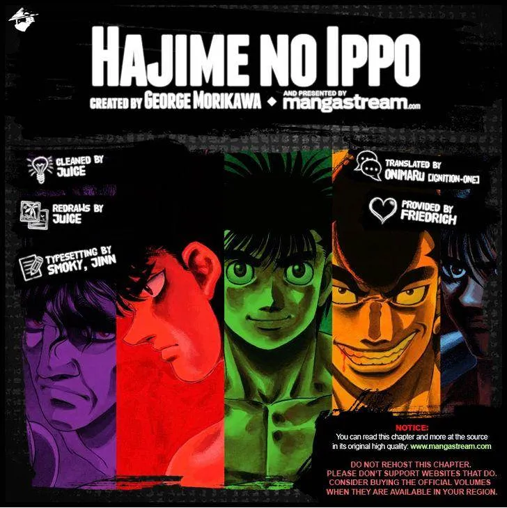 Hajime No Ippo Kainu Manga Chapter 1016 Page 2