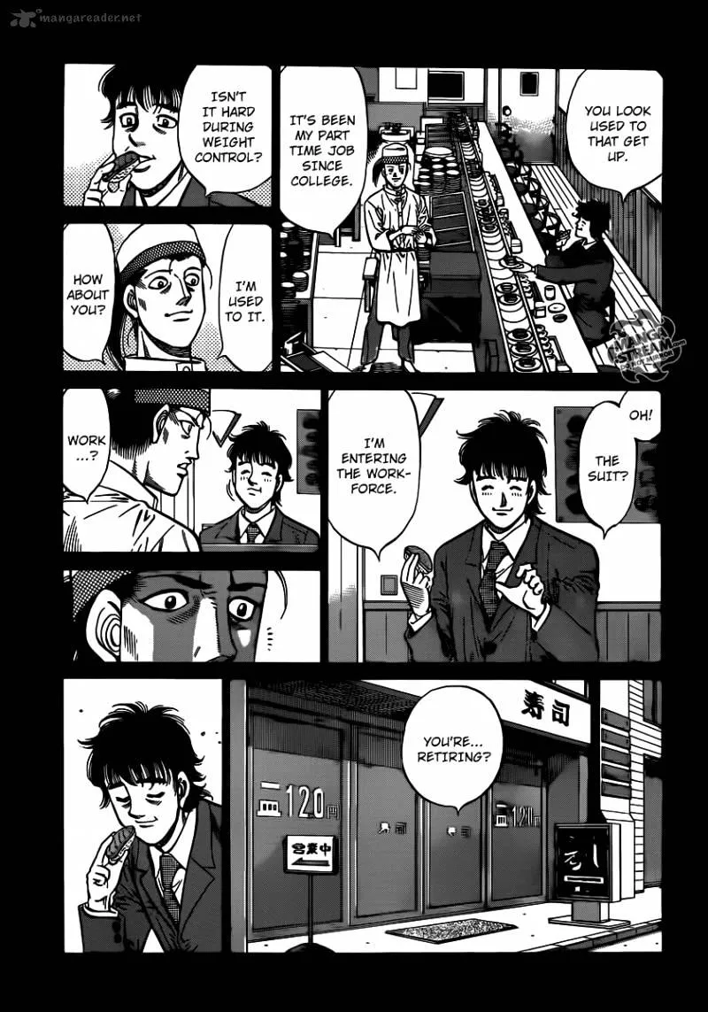 Hajime No Ippo Kainu Manga Chapter 959 Page 9