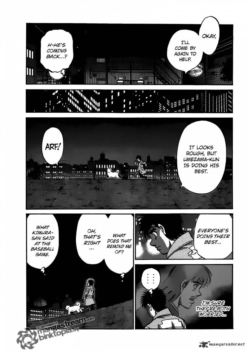 Hajime No Ippo Kainu Manga Chapter 947 Page 17