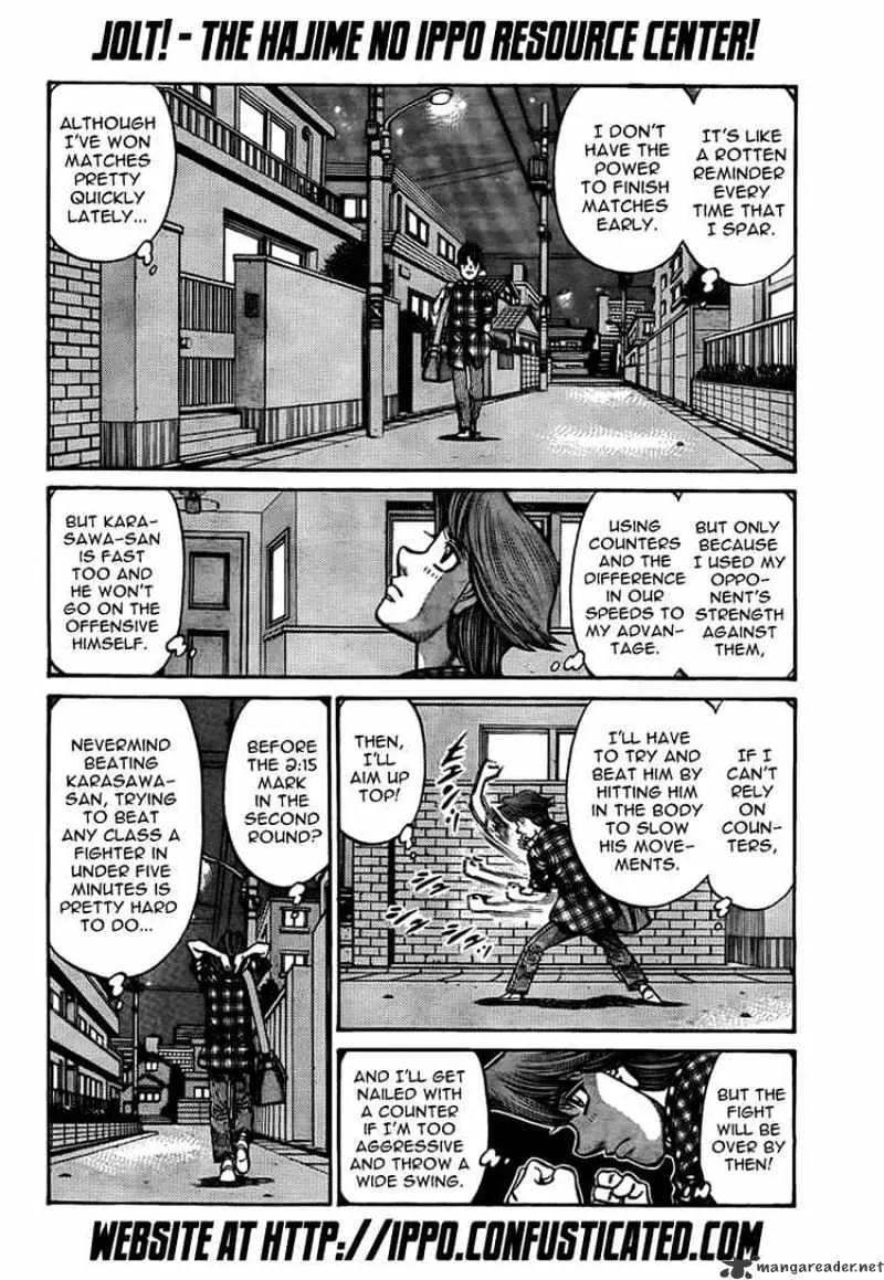 Hajime No Ippo Kainu Manga Chapter 899 Page 10