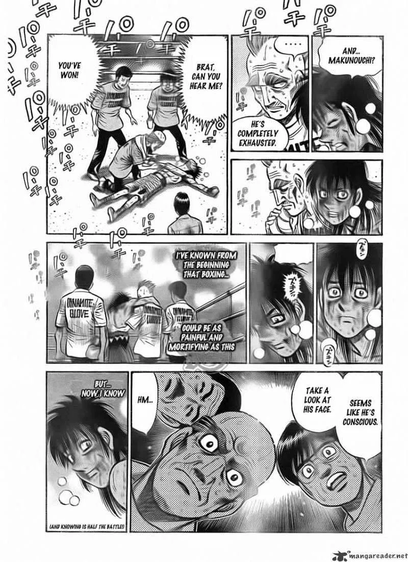 Hajime No Ippo Kainu Manga Chapter 894 Page 17