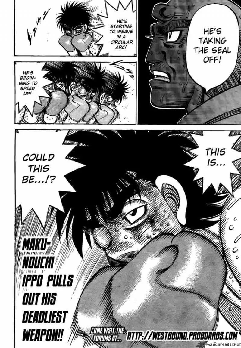 Hajime No Ippo Kainu Manga Chapter 892 Page 18