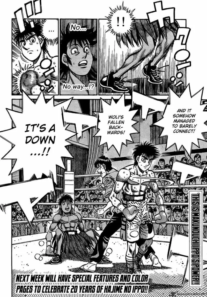 Hajime No Ippo Kainu Manga Chapter 867 Page 15