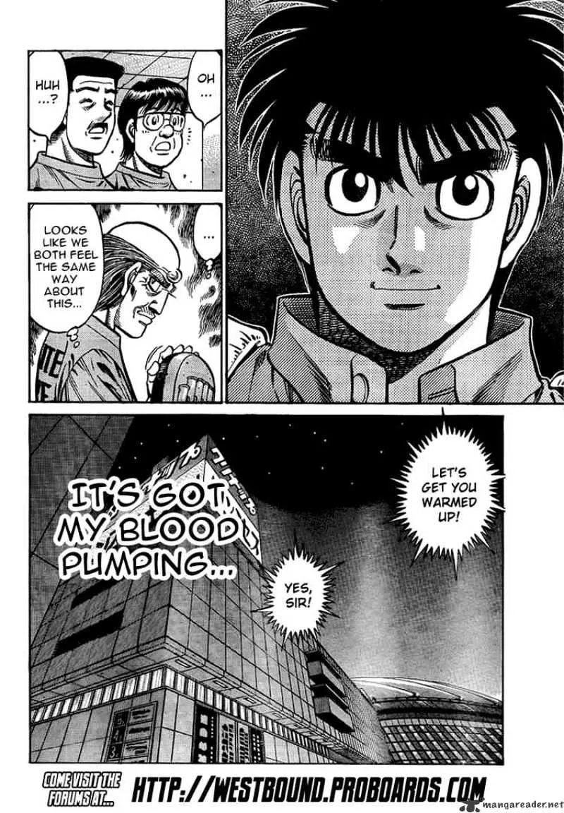 Hajime No Ippo Kainu Manga Chapter 864 Page 17