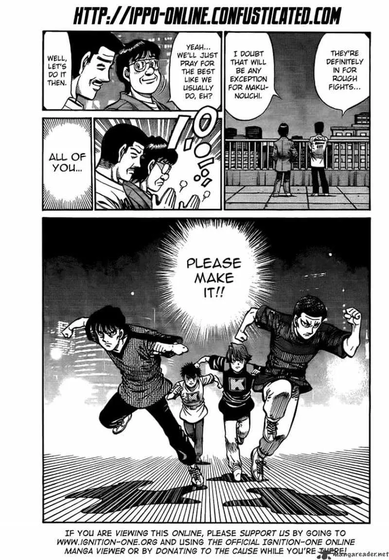 Hajime No Ippo Kainu Manga Chapter 860 Page 3