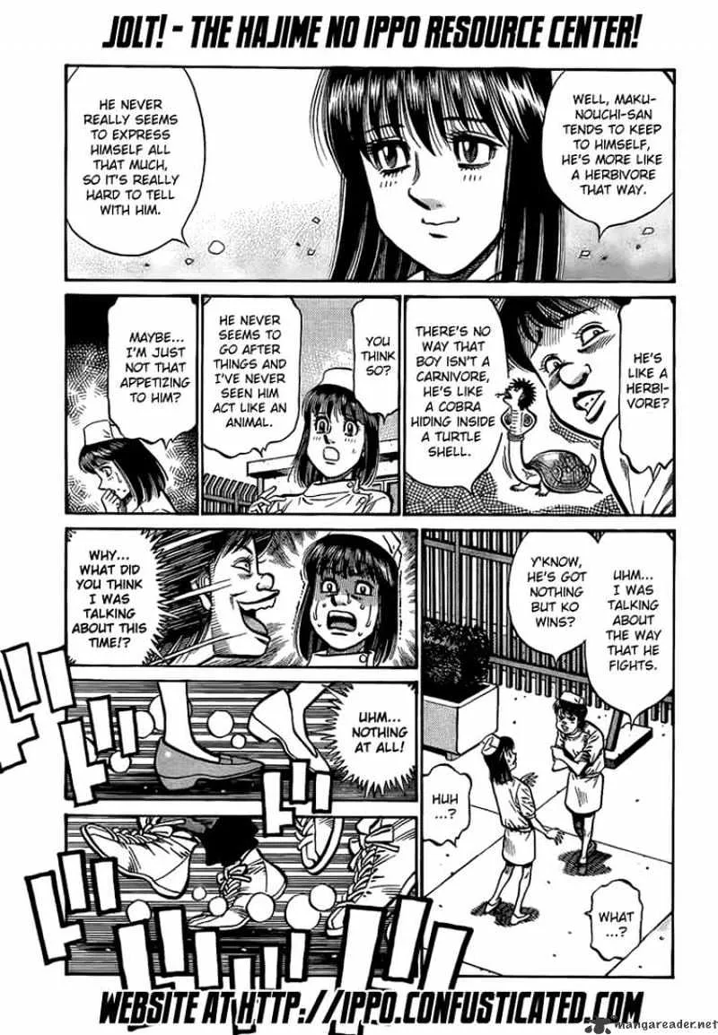Hajime No Ippo Kainu Manga Chapter 860 Page 13
