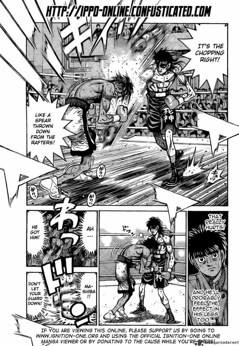 Hajime No Ippo Kainu Manga Chapter 854 Page 3