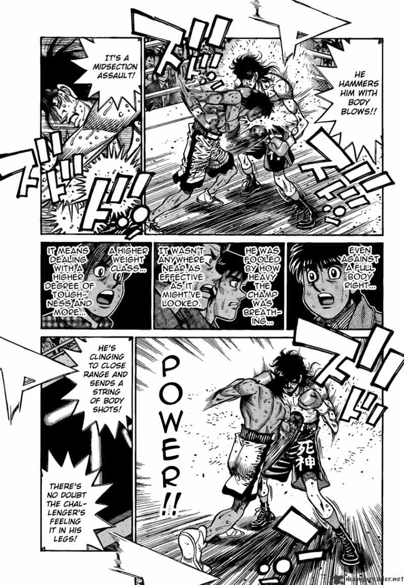 Hajime No Ippo Kainu Manga Chapter 854 Page 5