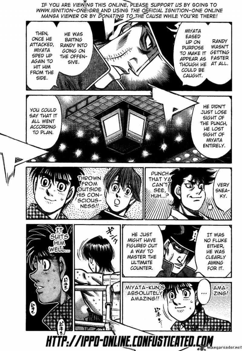 Hajime No Ippo Kainu Manga Chapter 826 Page 4