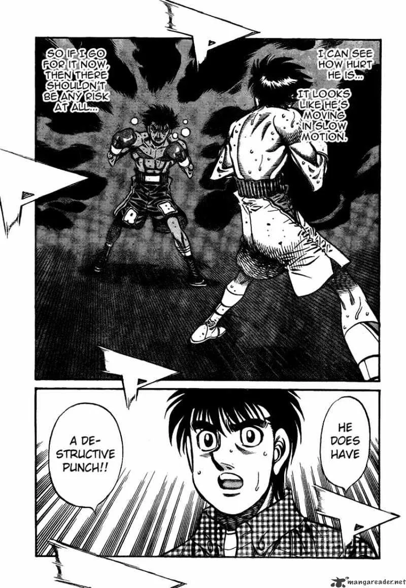 Hajime No Ippo Kainu Manga Chapter 826 Page 15