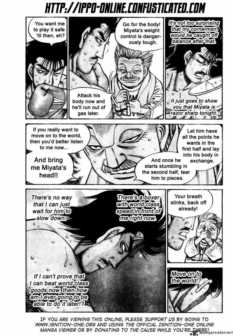 Hajime No Ippo Kainu Manga Chapter 824 Page 3