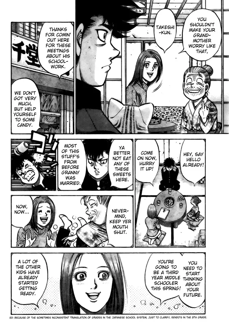 Hajime No Ippo Kainu Manga Chapter 806.5 Page 8