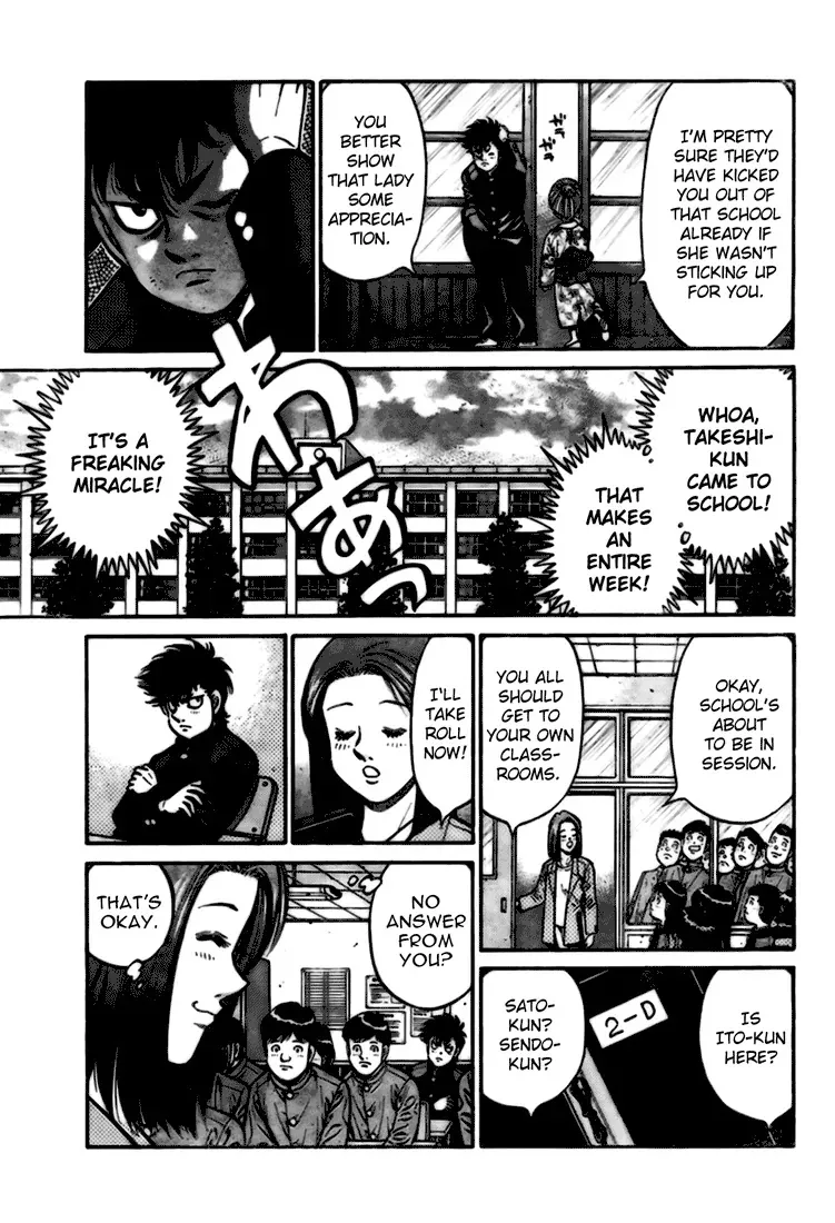 Hajime No Ippo Kainu Manga Chapter 806.5 Page 11