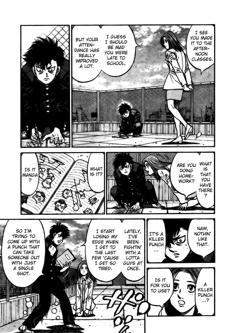 Hajime No Ippo Kainu Manga Chapter 806.5 Page 13