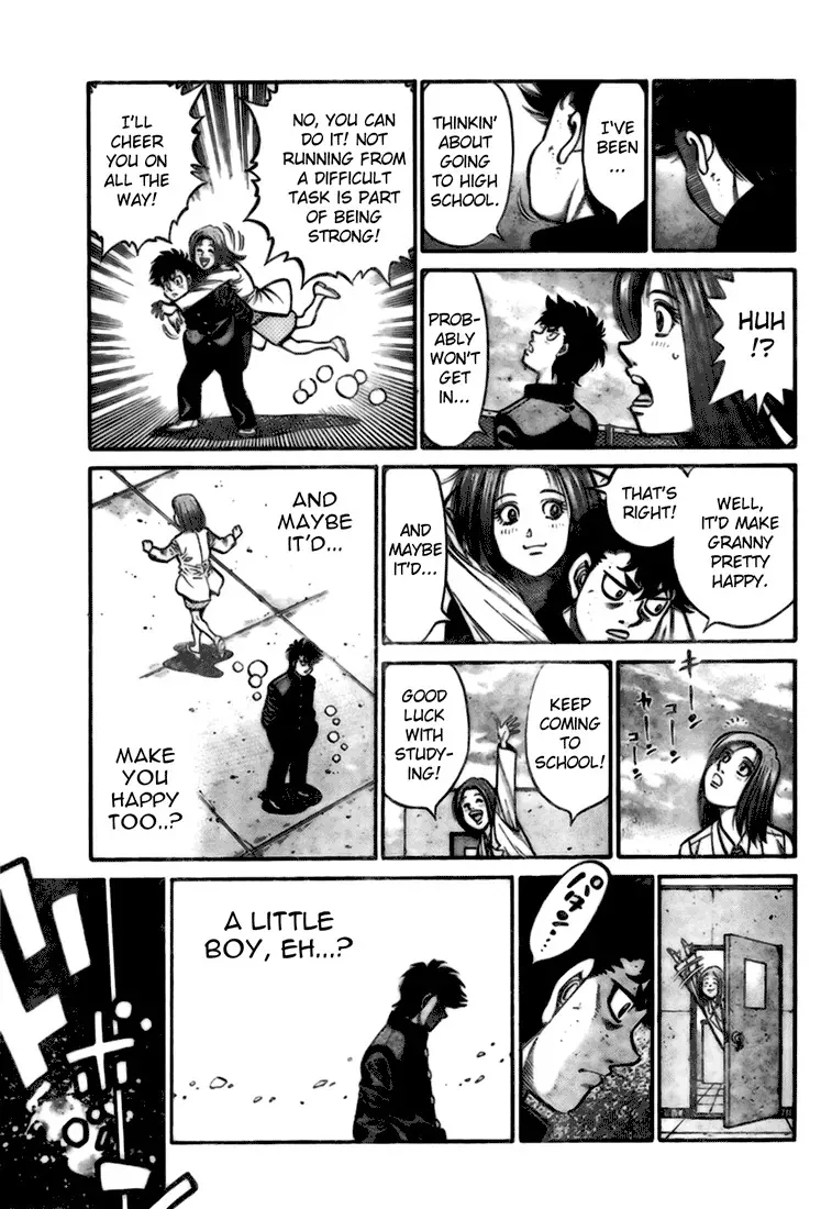 Hajime No Ippo Kainu Manga Chapter 806.5 Page 17