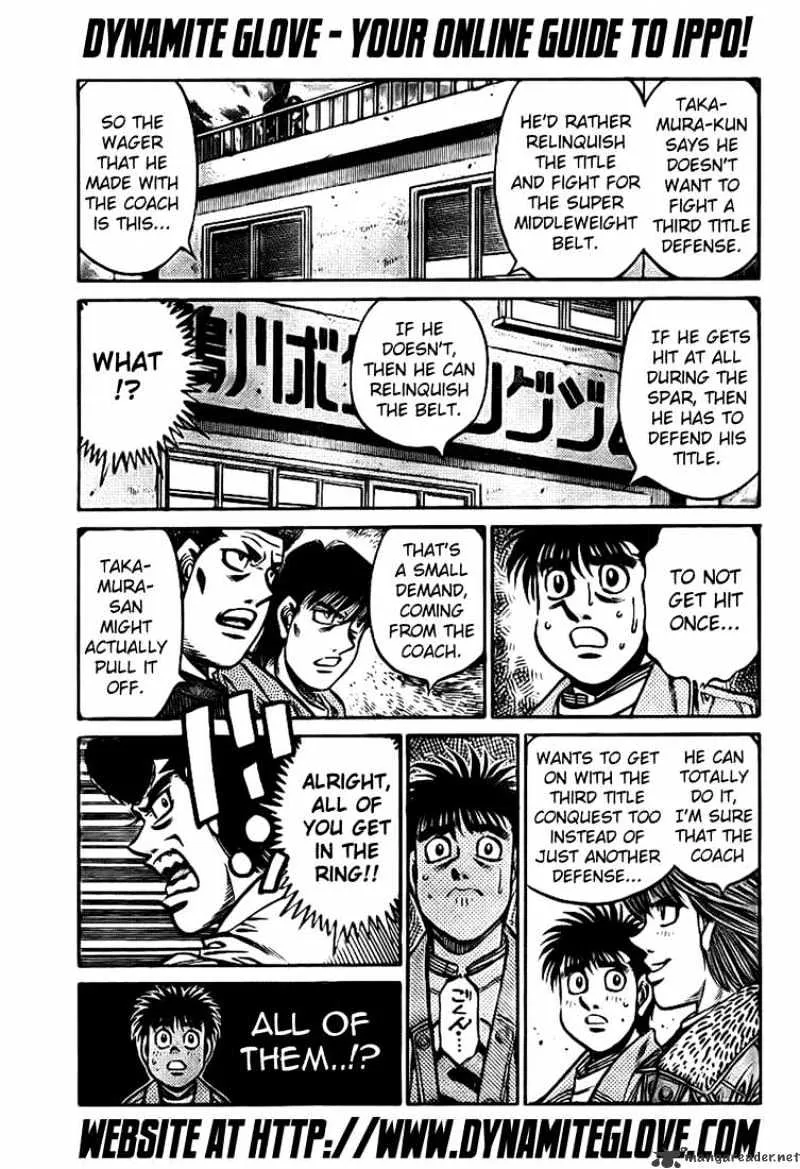 Hajime No Ippo Kainu Manga Chapter 803 Page 5
