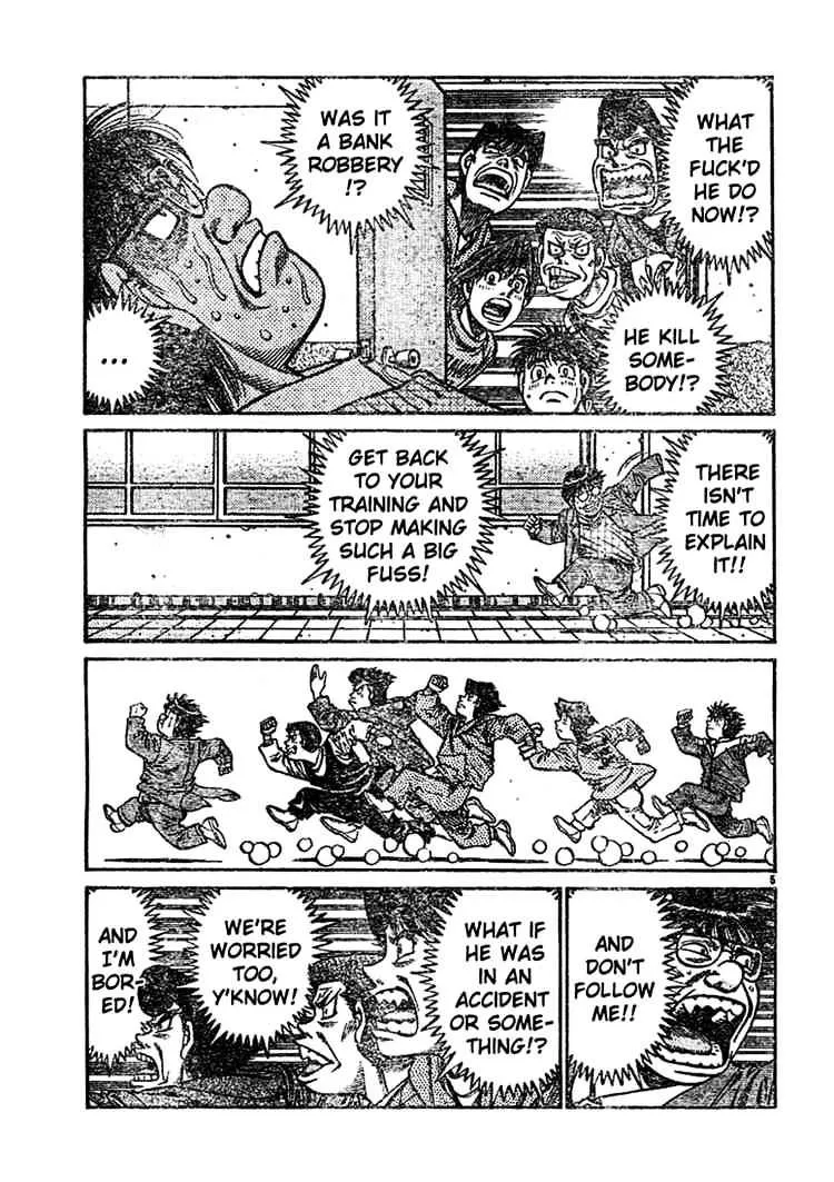 Hajime No Ippo Kainu Manga Chapter 758 Page 5