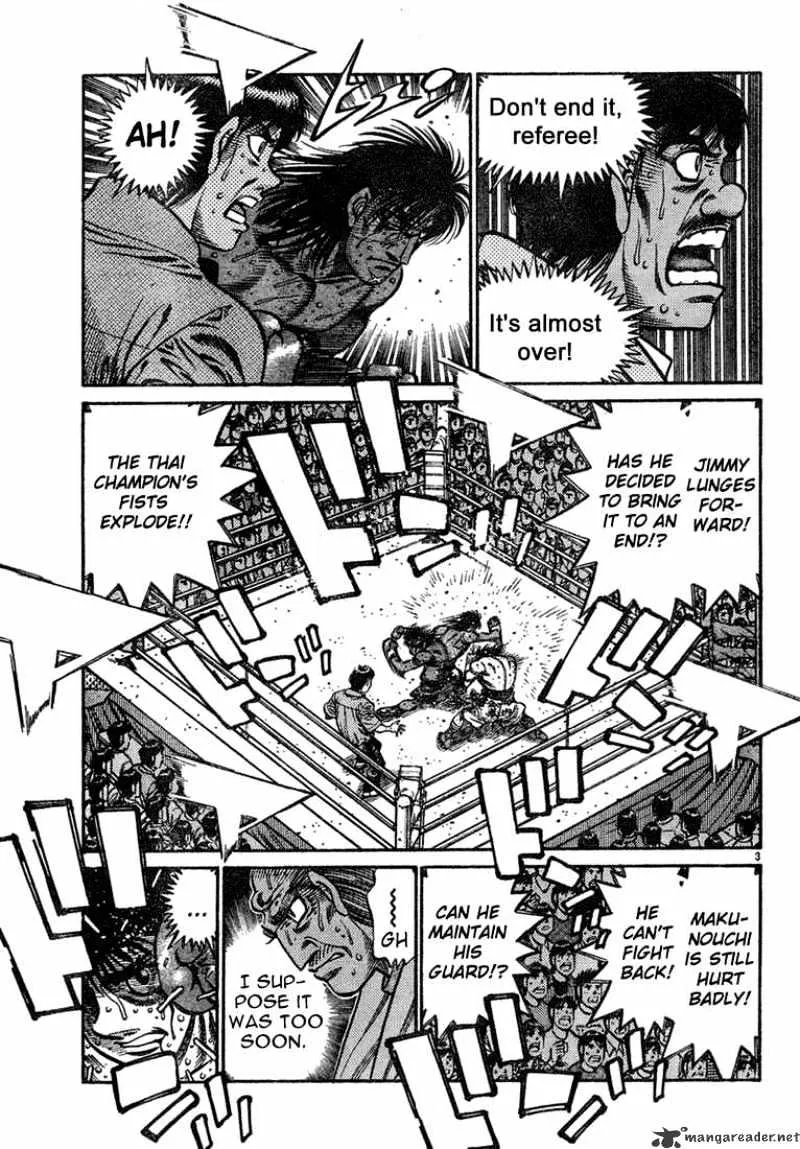 Hajime No Ippo Kainu Manga Chapter 739 Page 3