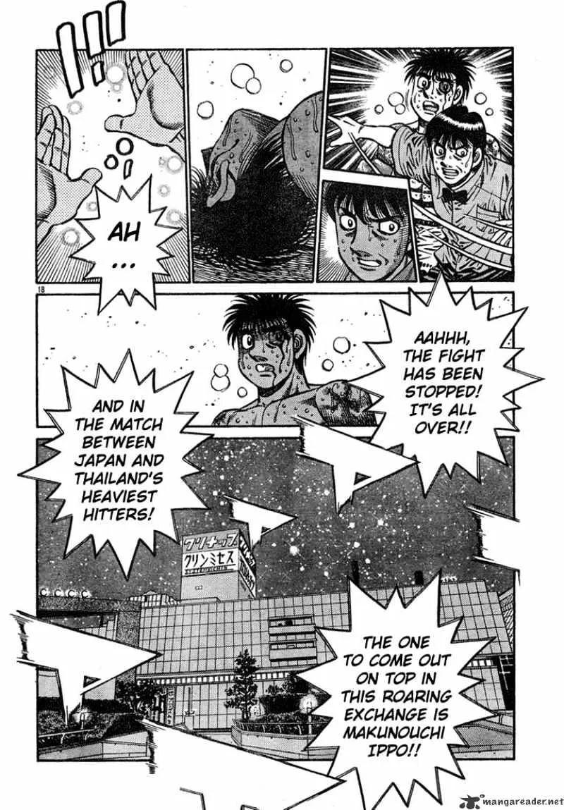 Hajime No Ippo Kainu Manga Chapter 739 Page 18