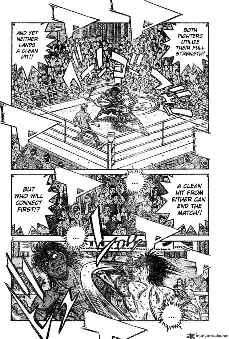 Hajime No Ippo Kainu Manga Chapter 738 Page 2
