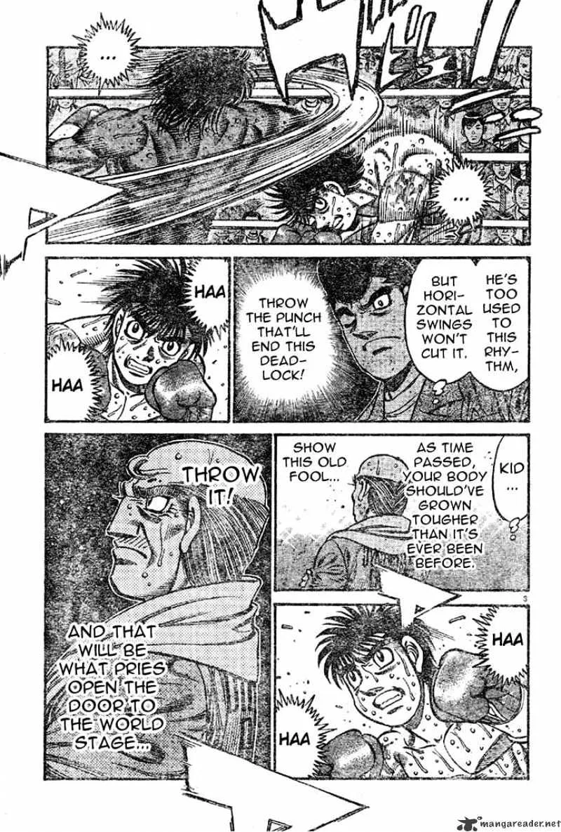 Hajime No Ippo Kainu Manga Chapter 738 Page 3