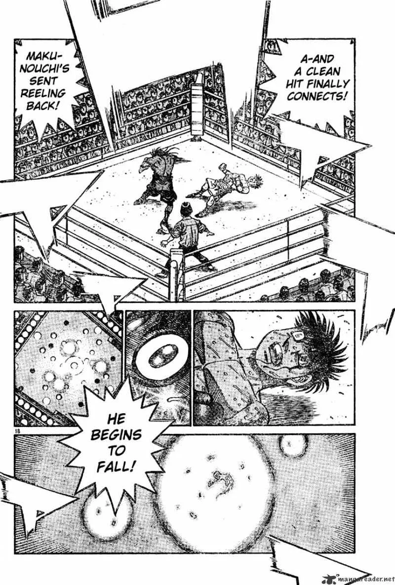 Hajime No Ippo Kainu Manga Chapter 738 Page 18