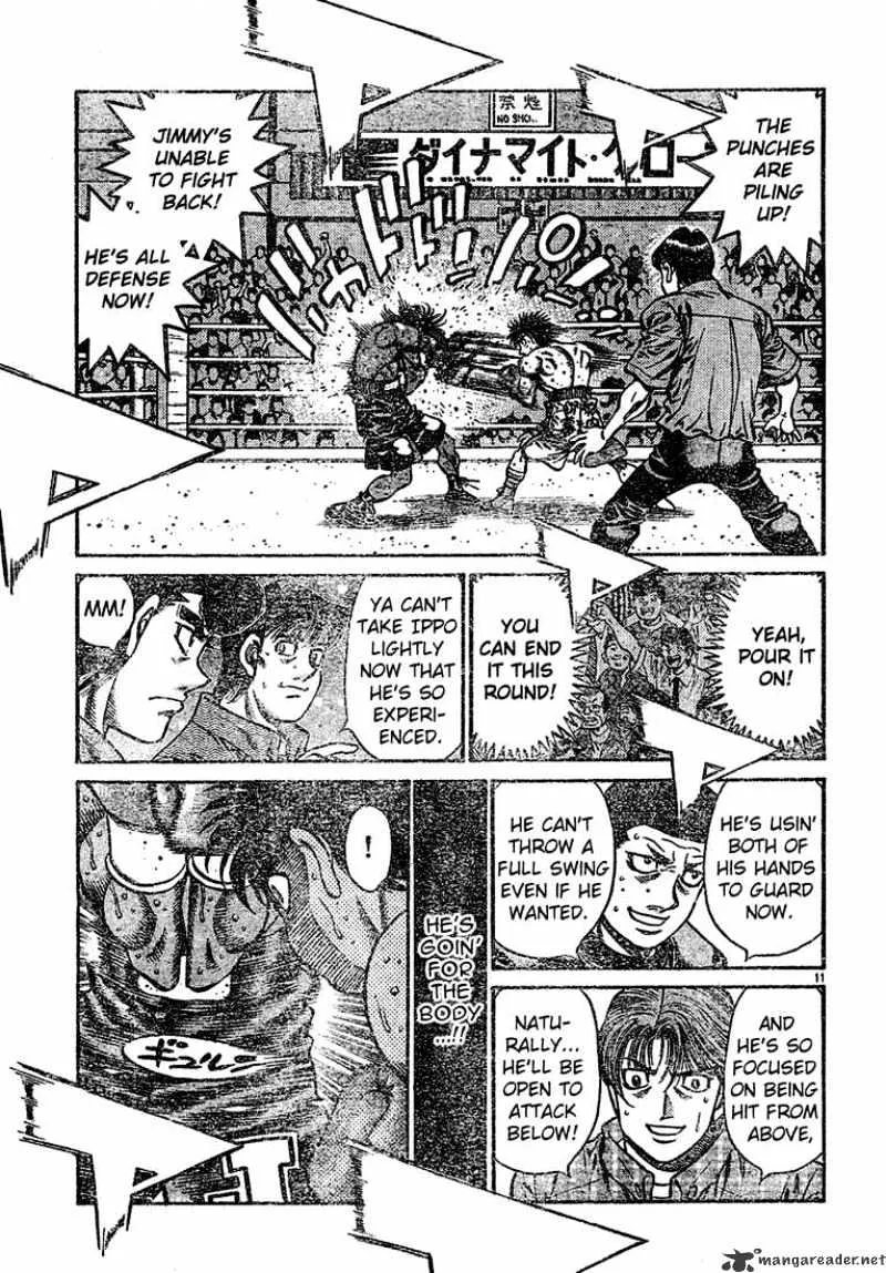 Hajime No Ippo Kainu Manga Chapter 731 Page 11