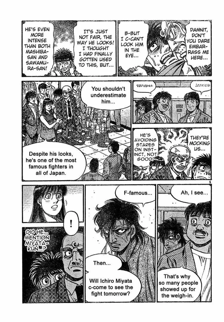 Hajime No Ippo Kainu Manga Chapter 728 Page 5