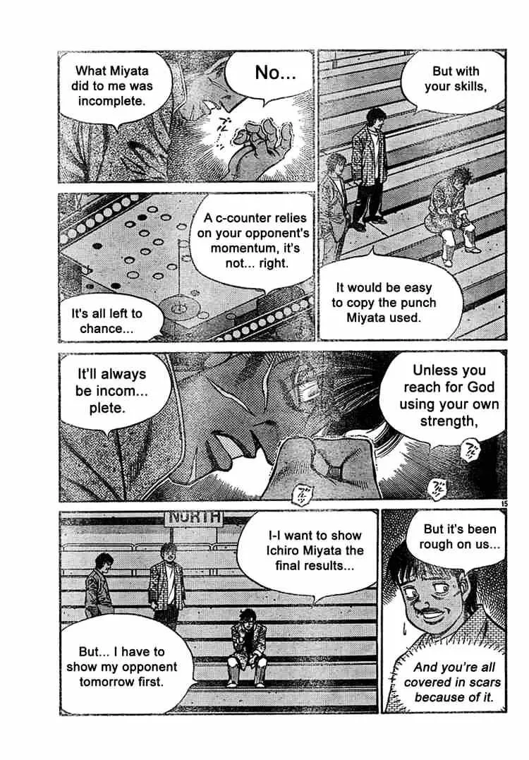 Hajime No Ippo Kainu Manga Chapter 728 Page 15