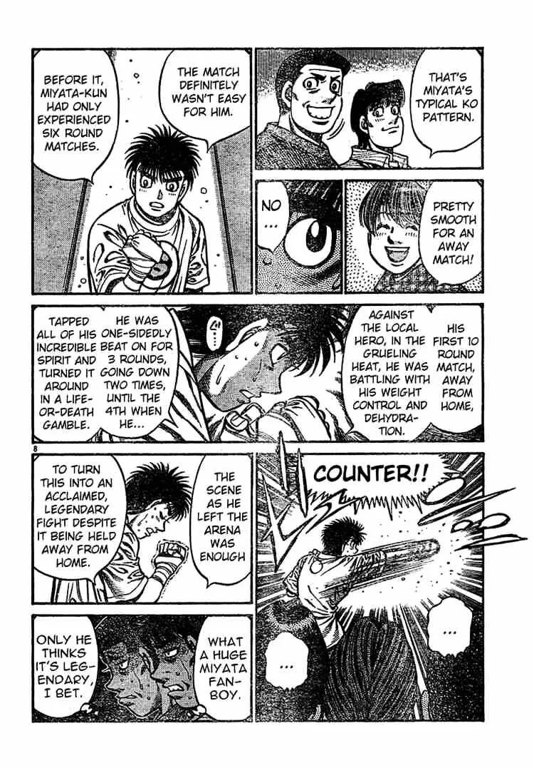 Hajime No Ippo Kainu Manga Chapter 727 Page 8