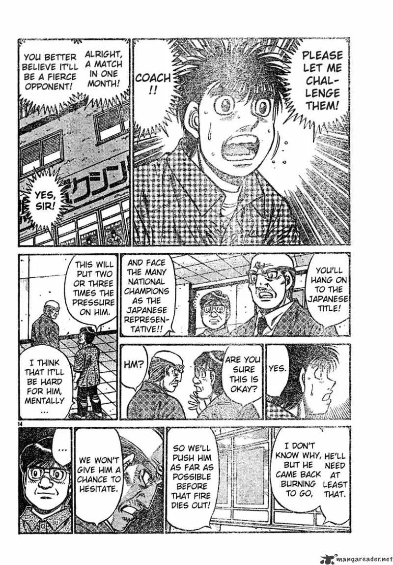 Hajime No Ippo Kainu Manga Chapter 726 Page 14