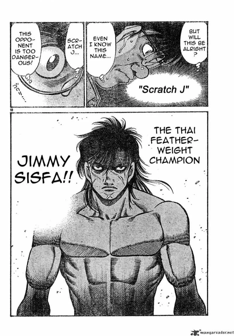 Hajime No Ippo Kainu Manga Chapter 726 Page 18