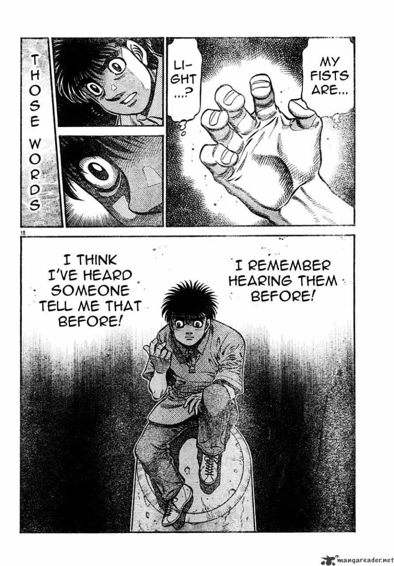 Hajime No Ippo Kainu Manga Chapter 724 Page 18