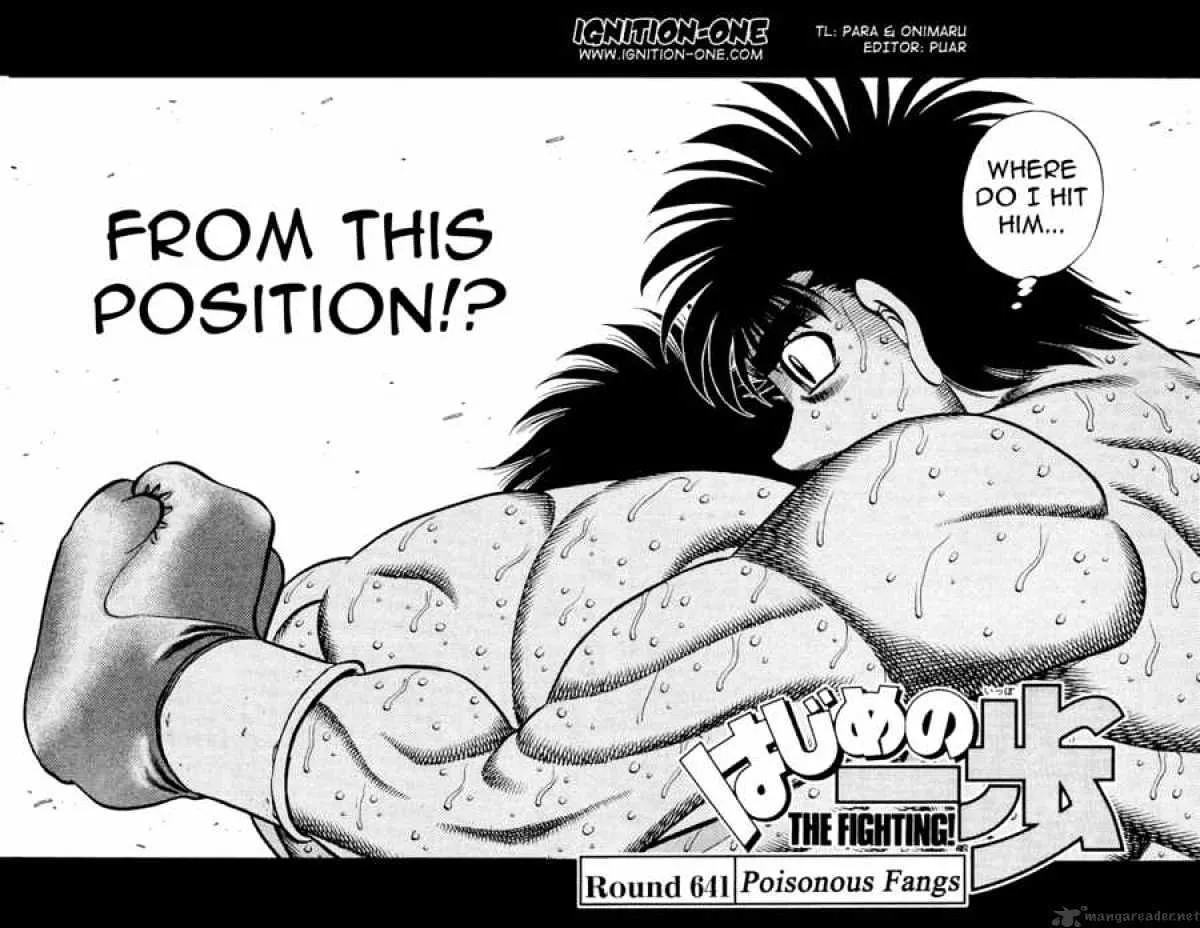 Hajime No Ippo Kainu Manga Chapter 641 Page 2