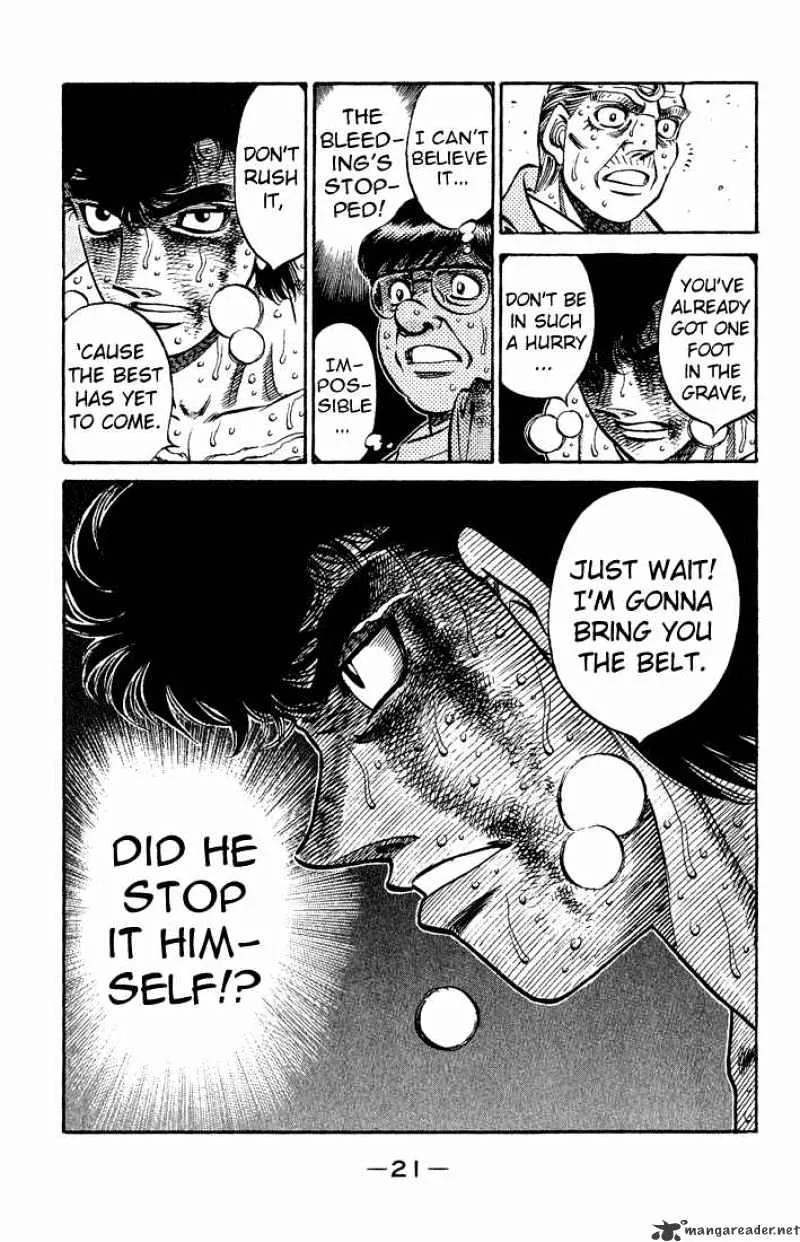 Hajime No Ippo Kainu Manga Chapter 552 Page 18