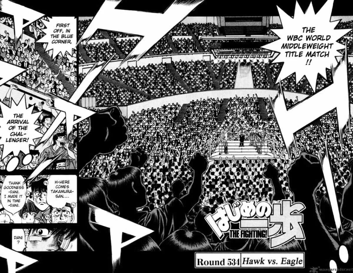 Hajime No Ippo Kainu Manga Chapter 534 Page 2